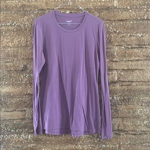 Women's Purple Long Sleeve Top
